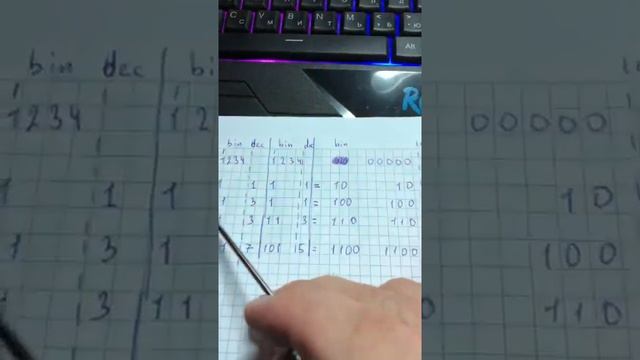 Примиивный битовый калькулятор на обычной логике И смотреть онлайн