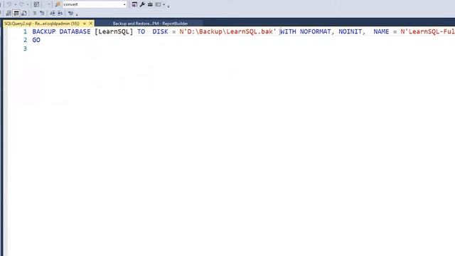Script SQL Server Backups with SQL Server Management Studio смотреть онлайн