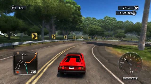 Test Drive Unlimited 2 - Ferrari 308 GTS Quattrovalvole Race смотреть онлайн