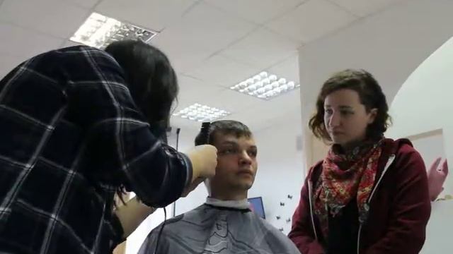 Lesson male haircut смотреть онлайн
