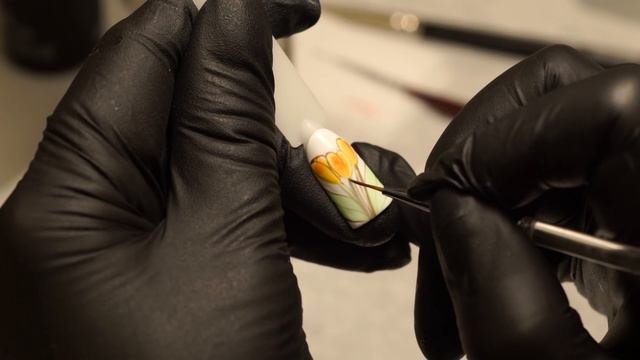 Весенний Дизайн Ногтей Тюльпаны смотреть онлайн