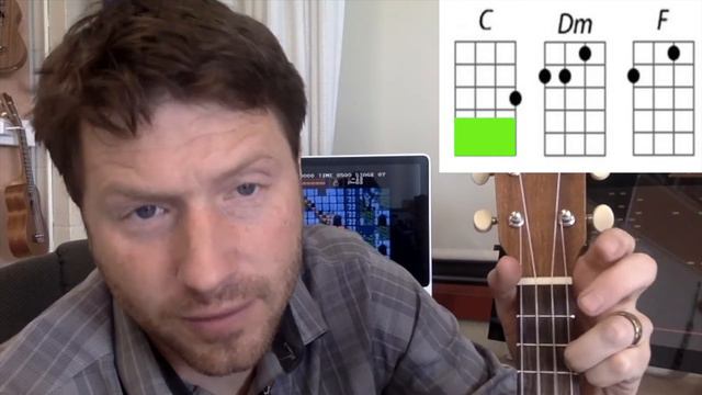 How to Ukulele: Don't Worry Be Happy Tom Cruise & Robin Williams (super easy) смотреть онлайн