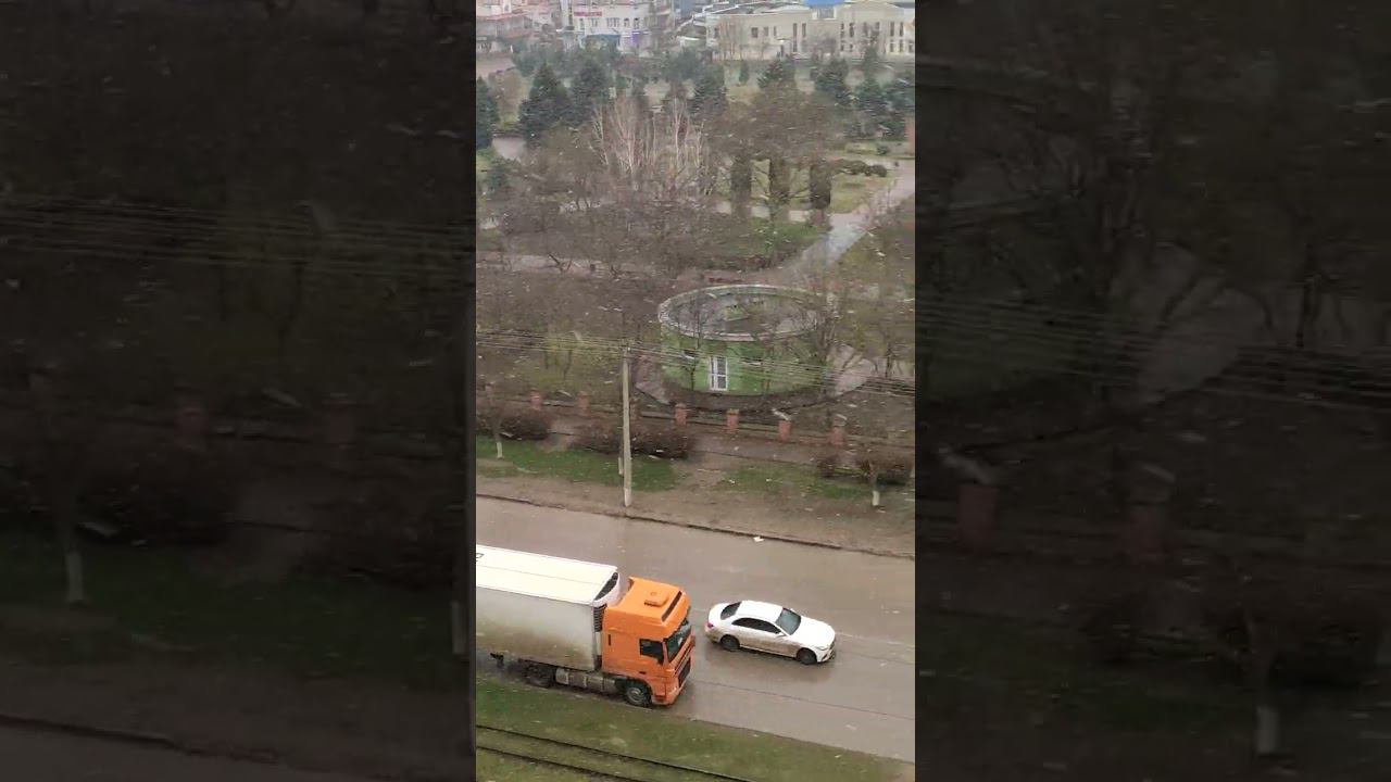 В Евпатории снег это мираж!!! #shotrs #евпатория #январь2024 #погода смотреть онлайн