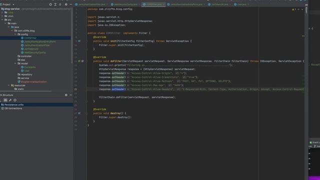 Spring Boot Spring Security JWT Tutorial Part 9 - CORSFilter смотреть онлайн