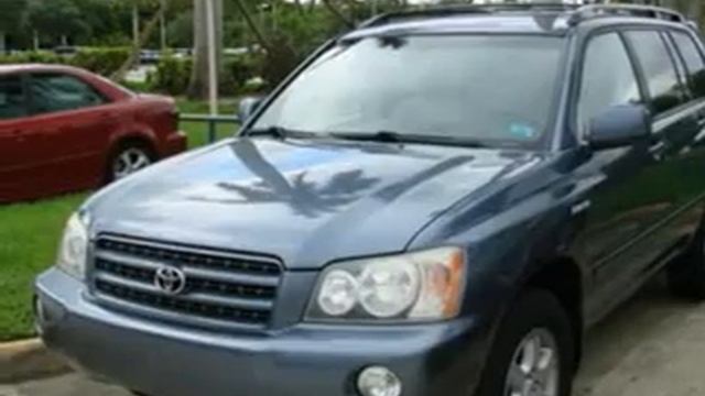 2003 TOYOTA HIGHLANDER смотреть онлайн