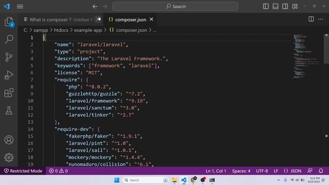 What is Composer in Laravel 9 | Composer update | Composer.json | Laravel Full Course смотреть онлайн