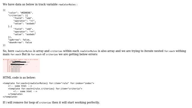 Salesforce: Getting Error While Iterating on JSON Array using for:each in LWC смотреть онлайн