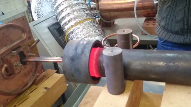 Индукционный ТВЧ отпуск сварного шва смотреть онлайн