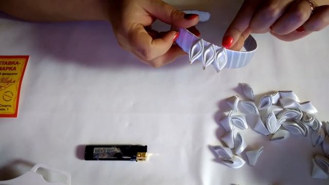 Диадема-корона. Мастер-класс(МК). Своими руками. Канзаши. DIY. смотреть онлайн