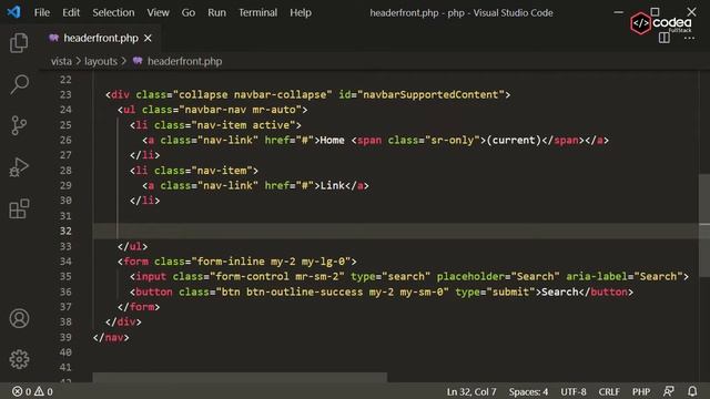Menu de navegación Curso MVC PHP-MySQL Página Web Administrable para tienda de cómputo смотреть онлайн