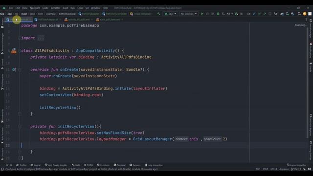 Firebase PDF App Part 3 - Retrieving PDFs From Realtime DB and Displaying in RecyclerView смотреть онлайн