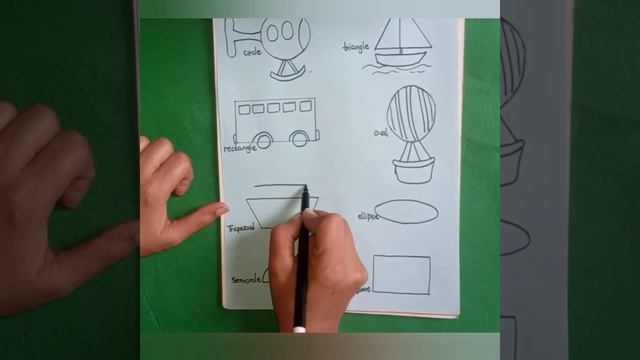 How to draw different types of Vehicles from Shapes | Simle Drawing for Kids | Utba Art and Craft смотреть онлайн