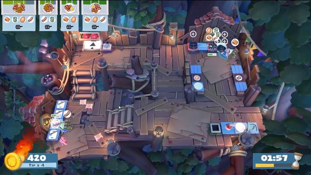 Overcooked! 2 Campfire Cook Off 2-2 | 1 Player (912 pts)