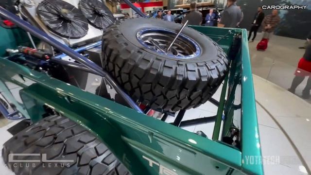 Meet the TOYOTA FJ BRUISER! – SEMA 2023: INCREDIBLE BUILD! смотреть онлайн