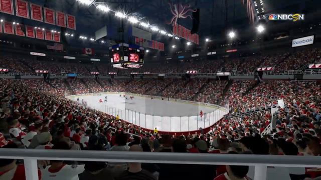 NHL 18 PS4. REGULAR SEASON 2017-2018: Minnesota WILD VS Detroit RED WINGS. 10.05.2017. (NBCSN) ! смотреть онлайн