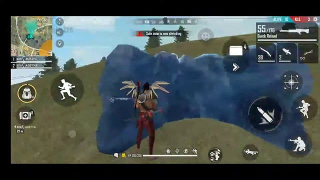 Free fire live streaming solo vs square rush game play, rank game play with global enemy's смотреть онлайн