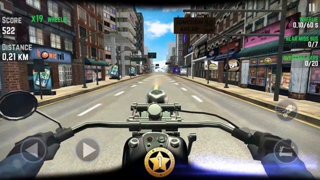 Highway Traffic Rider - Gameplay Android & iOS game - motorcycle racing game смотреть онлайн