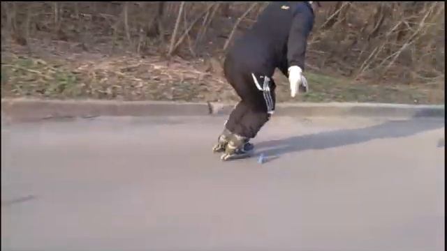 Тренировка горнолыжников на роликах смотреть онлайн