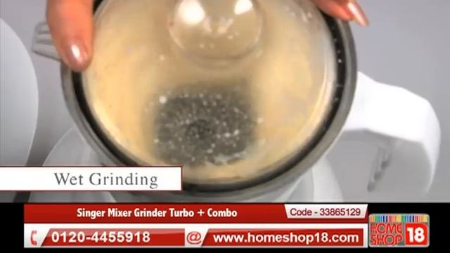 Homeshop18.com - Singer Mixer Grinder Turbo + Combo смотреть онлайн