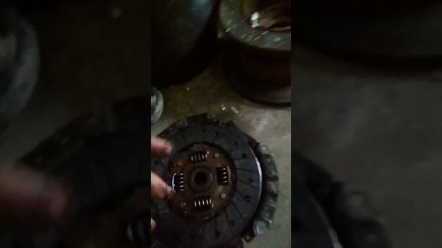 Лансер, Замена сцепления перетекающая в ремонт КПП. смотреть онлайн