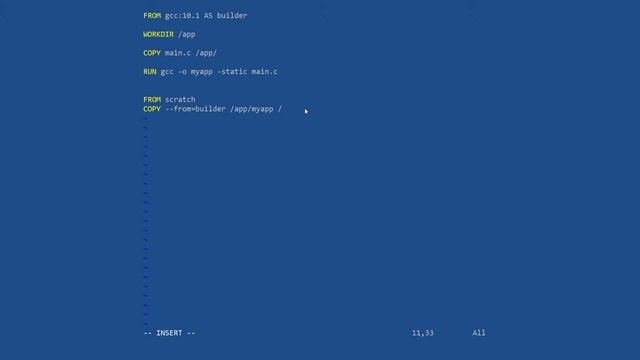 Multi-stage Builds - Webinar SKNI 5/5 смотреть онлайн
