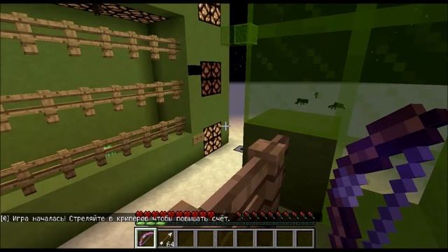 прохождение или создание карт №1 (flyng creepers minegame) смотреть онлайн