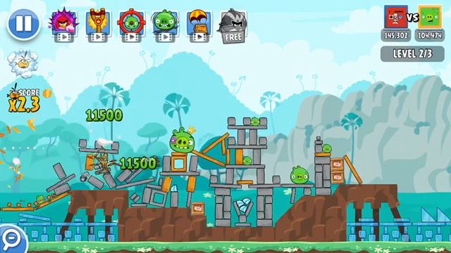 Angry Birds Friends Star Cup Level 1/2/3 Part 2 смотреть онлайн
