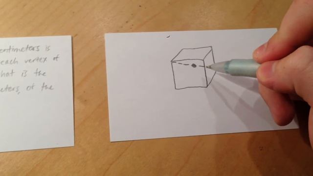 cube inscribed in a sphere EXPLAINED with picture!!! смотреть онлайн