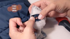 Жилет для собаки "ЦИРКОН". Видеоинструкция к журналу Ya_Sew 7/2022