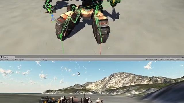 Spider robot run-time animation смотреть онлайн