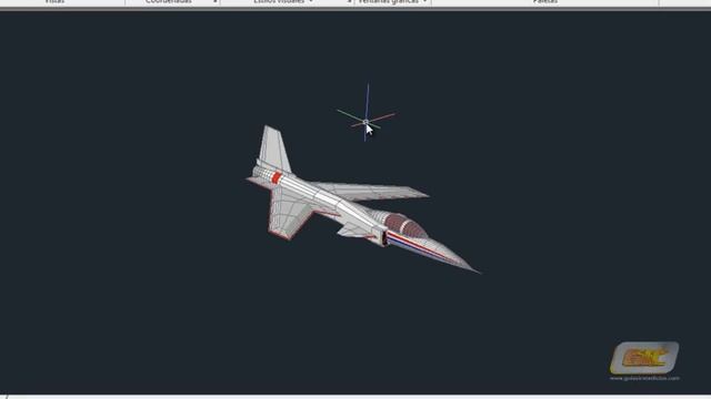 35.1.3-a Visualización en 3D (Curso Autocad 2012, www.guiasinmediatas.com) смотреть онлайн