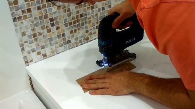 Монтаж столешницы в ванную своими руками смотреть онлайн