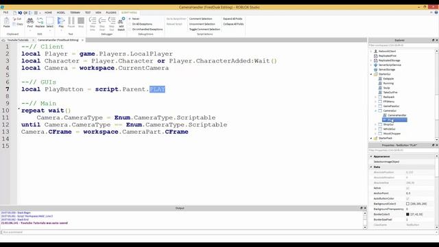 Camera Manipulation [PART 2] - ROBLOX Scripting Tutorial смотреть онлайн