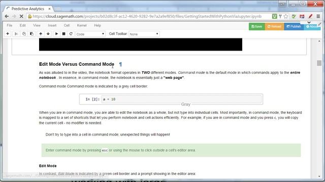 Getting Started with the Sage Math Cloud смотреть онлайн