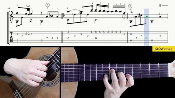 A Comme Amour - Guitar Lesson + TAB