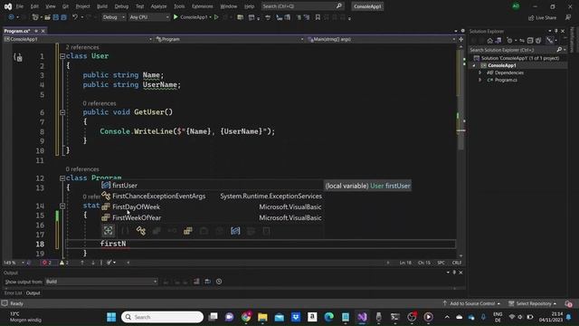 Classes & Objects | C# Tutorial смотреть онлайн