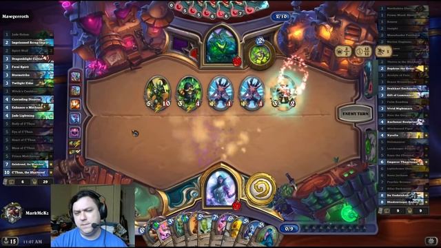 Giving the Opponent a GOLDEN Shower! Lightshower Elemental OTK! | Hearthstone смотреть онлайн