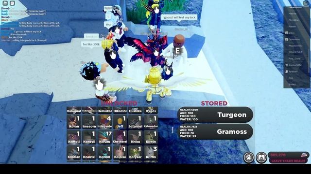 Selling 4 Keruku Species! (Roblox - Creatures of Sonaria) смотреть онлайн