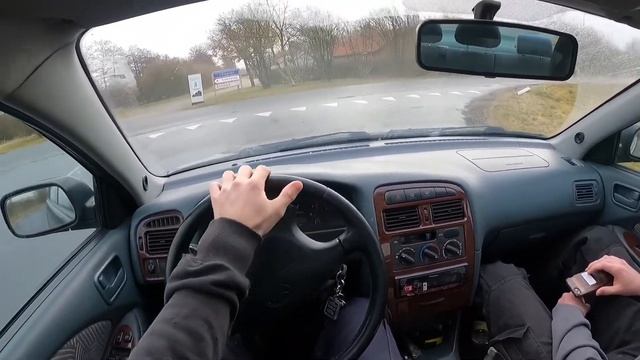 Toyota Avensis 1.8 1998 (110 Hp) | POV Review & Acceleration смотреть онлайн