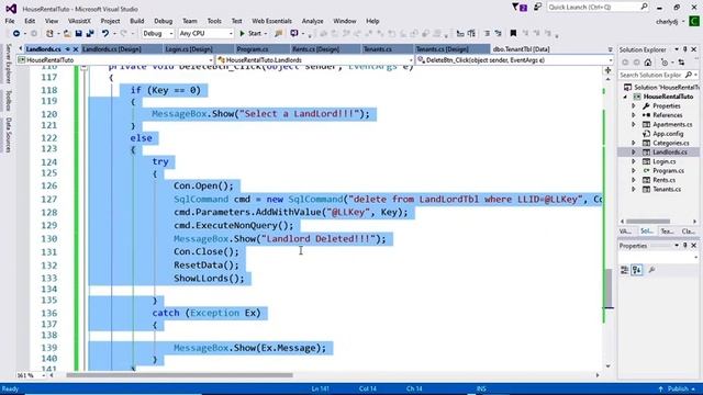 C# Full Project | House Rental Management смотреть онлайн