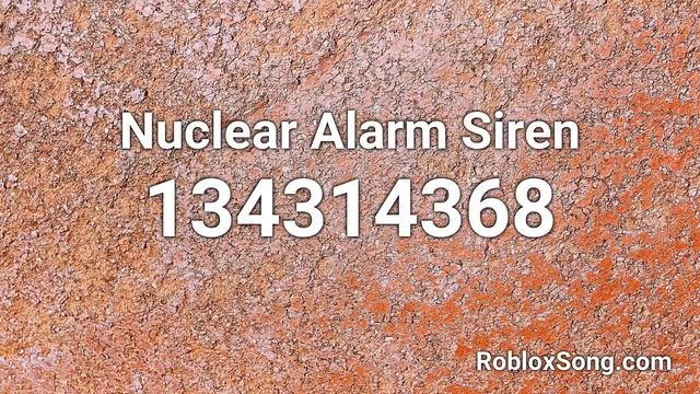 Nuclear Alarm Siren Roblox ID - Roblox Music Code смотреть онлайн