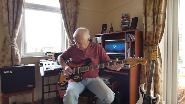 Scarlett O'Hara with reduced compression - a guitar instrumental by Alan Young смотреть онлайн