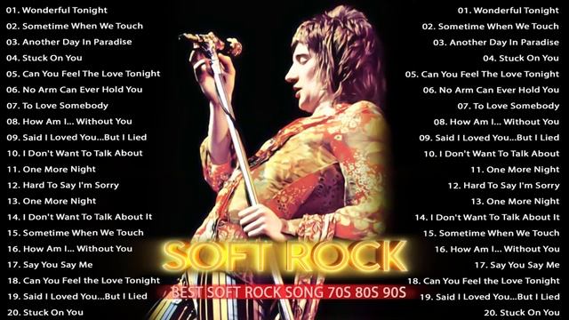 Best Soft Rock Love Songs 70s, 80s, 90s - Michael Bolton, Phil Collins, Rod Stewart, Chicago