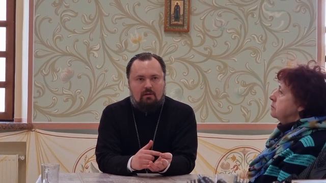 Занятие в воскресной школе для взрослых Всенощное бдение часть 2 смотреть онлайн