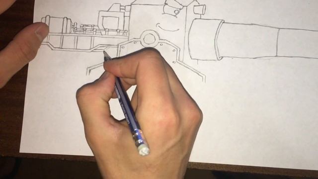 Как нарисовать ДОРУ из HomeAnimations - Мультики про танки #дора #хома #геранд