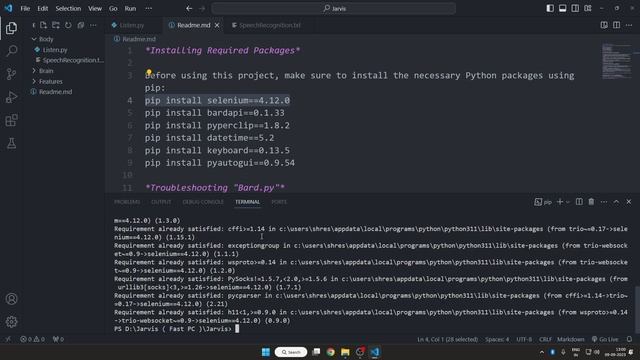Realtime Speech Recognition Using Python | Speech Recognition | How to make jarvis | jarvis python смотреть онлайн