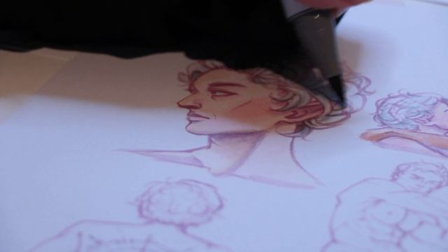 iPad and Marker ASMR, No Talking: Drawing Astarion and my Tav from Baldur's Gate 3 смотреть онлайн