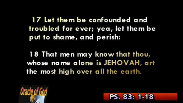 ORACLE OF GOD TV PROGRAM - Jerusalem the Capital of What? смотреть онлайн