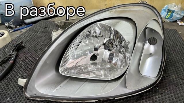 Город Братск. DENAUTO BRATSK. Полировка фар автомобиля Тойота Витз с разбором. смотреть онлайн