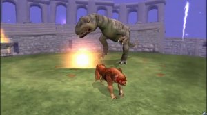 Tiger Challenge | Pyroraptor, Dilophosaurus, Allosaurus and God Dinosaur | Animal vs Dino | SPORE